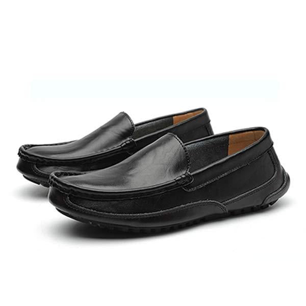 MĘSKIE SKÓRZANE LOAFERSY 51327379