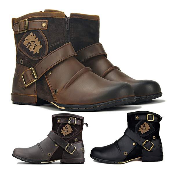 MĘSKIE BOTKI ZIP 45761034W