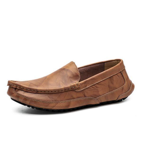 MĘSKIE SKÓRZANE LOAFERSY 51327379