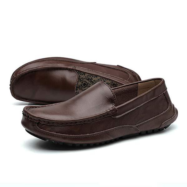 MĘSKIE SKÓRZANE LOAFERSY 51327379