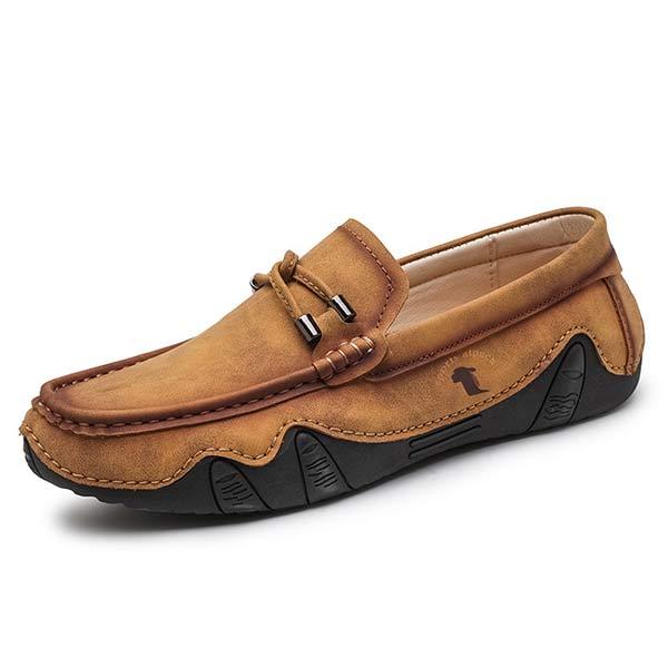 MĘSKIE CASUALOWE RĘCZNIE SZYTE BUTY SKÓRZANE 11426926