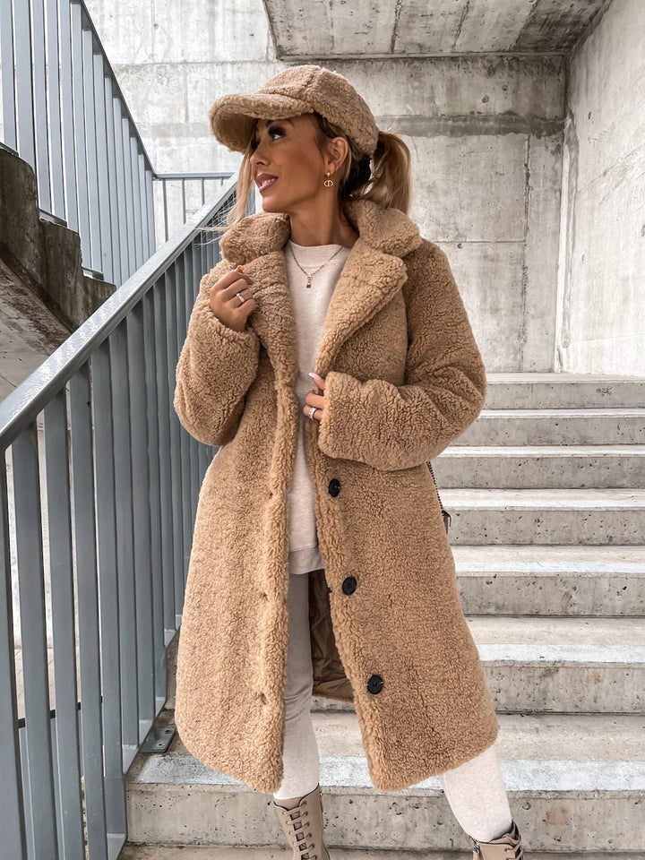 Luana - Puchowy Teddy Jacket