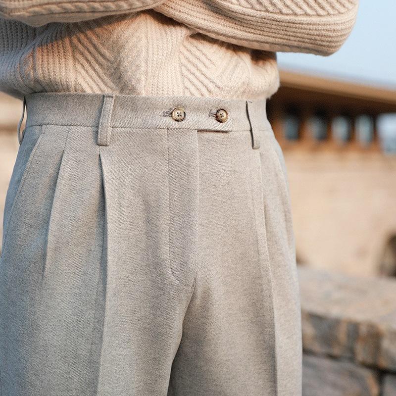 SHELBY WOOL | Męskie Spodnie Jesienno-Zimowe