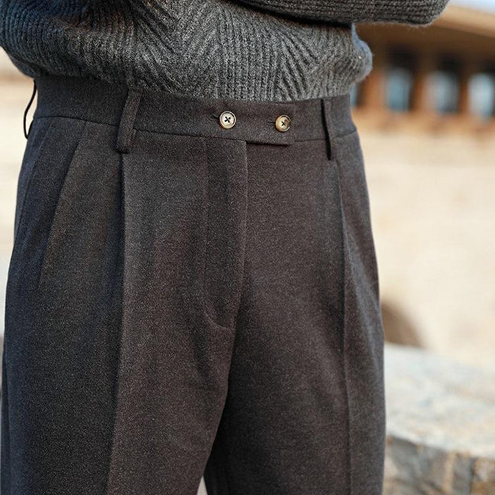 SHELBY WOOL | Męskie Spodnie Jesienno-Zimowe