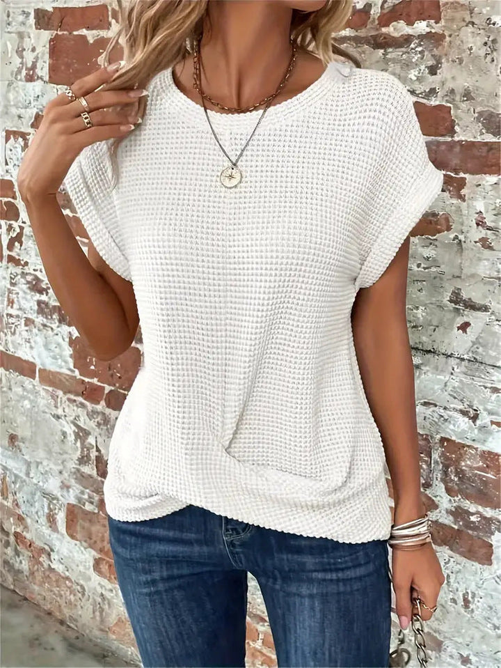 Samira | T-shirt z okrągłym dekoltem
