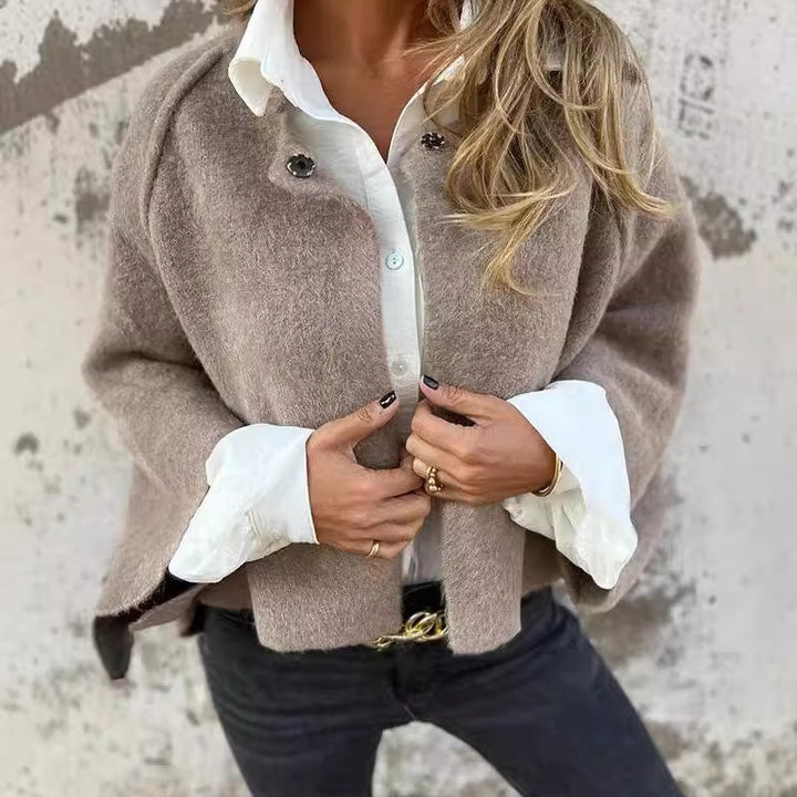 Martina | Krótka kurtka z eleganckimi, szerokimi rękawami