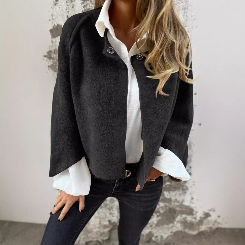 Martina | Krótka kurtka z eleganckimi, szerokimi rękawami