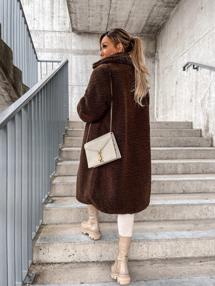 Luana - Puchowy Teddy Jacket