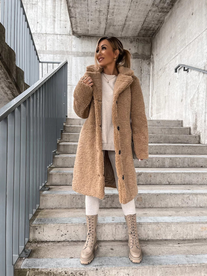 Luana - Puchowy Teddy Jacket